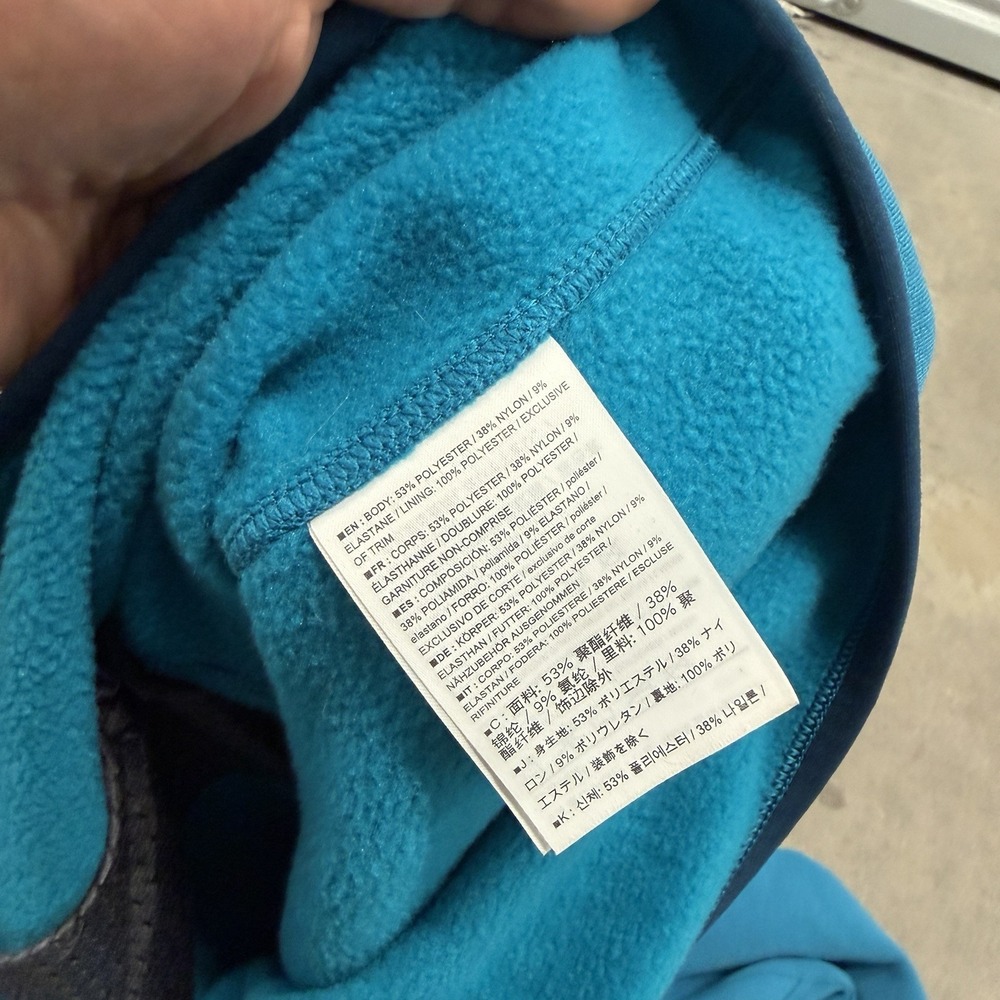Arcteryx Kyanite Hoodie Women Small Turquoise Blue Ski Touring Soft Fleece Gorp - Picture 6 of 13